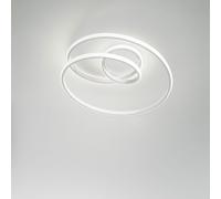 PLAFÓN LED COASTER BLANCO 40W 5440LM CCT 50X4X22CM
