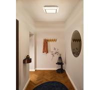 Plafón led cuadrada blanco 1750 lm blanco cálido ip20