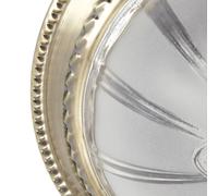 Plafón LED Lindby Henja, latón envejecido, Ø 32 cm, atenuable