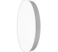 Plafón led redondo cromo 40cm 25w