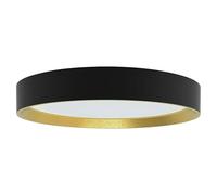 Plafón LED redondo Hanno SceneSwitch (24 W, Ø x Al: 38,4 x 7 cm, Negro/Oro, Blanco cálido)