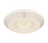 Plafón LED redondo Maxy (Ø x Al: 39 x 7 cm, Color del marco: Blanco, Blanco frío)