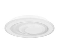 Plafón LED redondo Palagiano 1 (14 W, Ø x Al: 38 x 5 cm, Blanco, Blanco cálido, 2.100 lm)