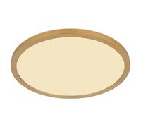 Plafón LED redondo Sapana (18 W, Blanco cálido, Oro, Ø x Al: 29,4 cm x 25 mm)