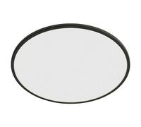 Plafón LED redondo SuperSlim (15 W, Ø x Al: 25 x 2,3 cm, Negro, Blanco, Blanco neutro)