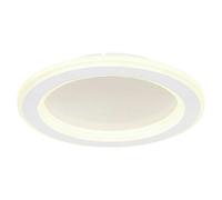 Plafón LED redondo Tini (18 W, Ø x Al: 29,7 x 4,7 cm, Blanco, Blanco neutro)