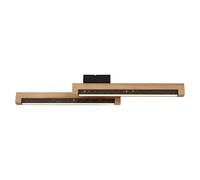 Globo Lighting Starla lámpara de techo 1x12 W negro-madera 67849D