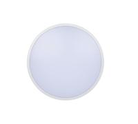 Plafón LED superficie HYDRA redondo Ø285mm 18W 1800lm 3CCT + marco blanco