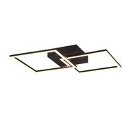 Plafón led Trio Lighting Trail 20W 3000K negro mate - R64492132 [EEK: Conforme]