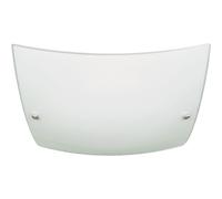 Plafón marselha cuadrado grande 2xe27 l.40xan.40xal.10cm opaco