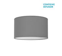 Plafon Nicole Gris 3xe27 (14x40d)