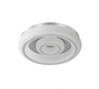Abrila Paris Blanco / Plata - Plafón Moderno 66W