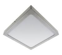 Plafón peseta cuadrado 30x30 1x24w led 1560lm 4000k 120° l.30xan.30x