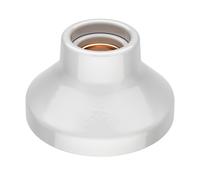 Plafón portalámparas ELEKTRA porcelana blanca brillante 1x E27 máx. 300W