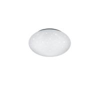 Plafón putz led 15w 37cm 1500lm color blanco efecto estrella
