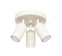 Sollux Lighting – Lámpara de techo Ring SL.1497 – 3 focos orientables, 3x10W GU10 – Beige