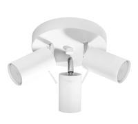 Plafón Ring 3 focos orientables Blanco