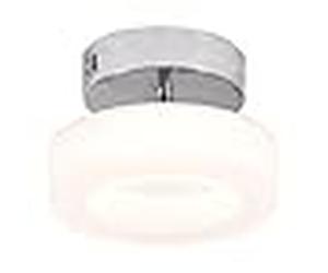 Plafón tokio 1x12w led 4000k al.10xd.13cm cromo