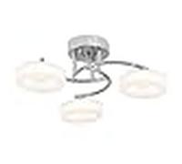 Plafón tokio 3x12w led 4000k al.17,5xd.45cm cromo