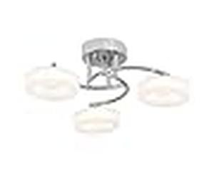 Plafón tokio 3x12w led 4000k al.17,5xd.45cm cromo