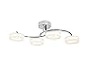 Plafón tokio 4x12w led 3840lm 4000k l.59,8xan.27,4xal.17,5cm cromo
