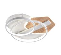 Plafon trofa blanco/haya 120w 3000-4000-6000k 9x50 x50cm 10200lm c/rem