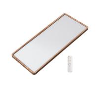 Plafón voqui led 36w 6000k marrón 30x60cm