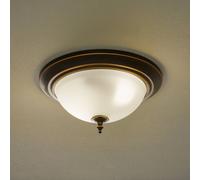 Plafón Westinghouse Harwell, color bronce