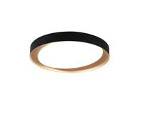 Trio-Leuchten Lámpara LED de techo Zeta R62712402, 24 W, plástico, con mando a distancia