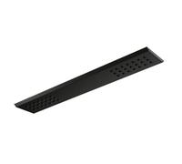 Plafoniera Cambio De Color LED, Lámpara Empotrada, Negro Mate, L 1100 Mm