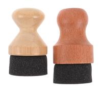 PLAFOPE 2 Piezas Aplicadores de Cera y Aceite para Tablas de Cortar Esponja Reutilizable para Mantenimiento de Madera y Distribuidor Preciso para Prolongar Vida y Evitar Grietas