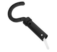 PLAFOPE Ganchos para Robot Limpiador de Piscinas, Plástico Negro, 1 Pulgada | Accesorio para Robot Limpiador de Piscinas, Organización Segura de Accesorios, Fiesta Verano
