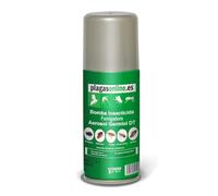 PLAGAS ONLINE Bomba Insecticida Fumigadora anti Chinches, Ácaros, Pulgas, Cucarachas, Mosquitos, Hormigas, Polillas… - Uso interiores - Acción Rápida y Duradera - 100ml (1 ud)