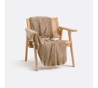 Plaid polar, Maxine. Talla 130 x 170 cm. Color beige