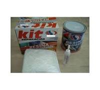 Plainsur - Kit De Reparacion Resina De Poliester Mas Fibra De Vidrio