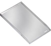 Plancha de acero inoxidable BBQ-Toro, 32,5 x 49 cm. Ideal para barbacoas, también conocida como plancha, rejilla para asar, sartén para asar o recipiente para asar