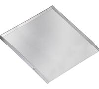 Plancha de acero inoxidable BBQ-Toro, 40 x 41,5 cm, ideal para barbacoas. También conocida como: plancha para barbacoa, bandeja para asar, sartén para asar, recipiente para asar