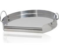 Plancha de acero inoxidable BBQ-Toro, diámetro 55 cm, ideal para barbacoas esféricas de 57 cm | Plancha para barbacoas de carbón