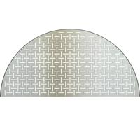 Plancha de acero inoxidable en forma de media luna para Kamado Joe Classic, compatible con los modelos Kamado Joe
