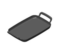Plancha de Cocina Exterior de Alta Resistencia 48,8 cm - Le Creuset Hierro Fundido sin Necesidad de Curado, Apta para Carbón, Gas y Leña