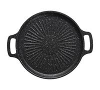 Plancha de hierro fundido estriada | Placa de hierro fundido precocida para | Plancha de y parrilla de carbón vegetal, apta para parrilla de, sartén grande, sartén de hierro fundido y