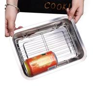 Plancha de Horno Acero Inoxidable Utensilios Hornear Suministros Cocina