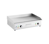 Plancha eléctrica fry-top - 727 x 420 mm - Royal Catering - lisa - 2 x 2,200 W