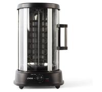Plancha eléctrica vertical - 1500 vatios de potencia - Capacidad de 2,5 kg - Acero inoxidable