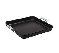 Plancha Grill Menaje Aluminio fundido Plancha 23 Valira 4650/25 | Adecuado para AIRE INDUCTION, Gas, todos los fuegos, Aluminio Fundido Premium, Negro Medium