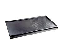 Muvip plancha de asar para cocina portatil - zona recoge grasa - borde