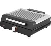Plancha para asar NINJA Sizzle GR101EU, hasta 260°C, superficie de 34x8x13,5 cm, parrilla eléctrica