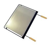 Plancha para barbacoa Inox (L x An: 56 x 41 cm)