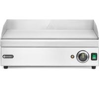 Plancha para parrilla, superficie lisa, Kitchen Line, 220-240V/2400W, 527x404x(alto)233mm