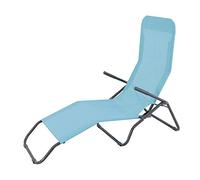 Planeta Huerto Tumbona Reclinable Acero/Textlene
